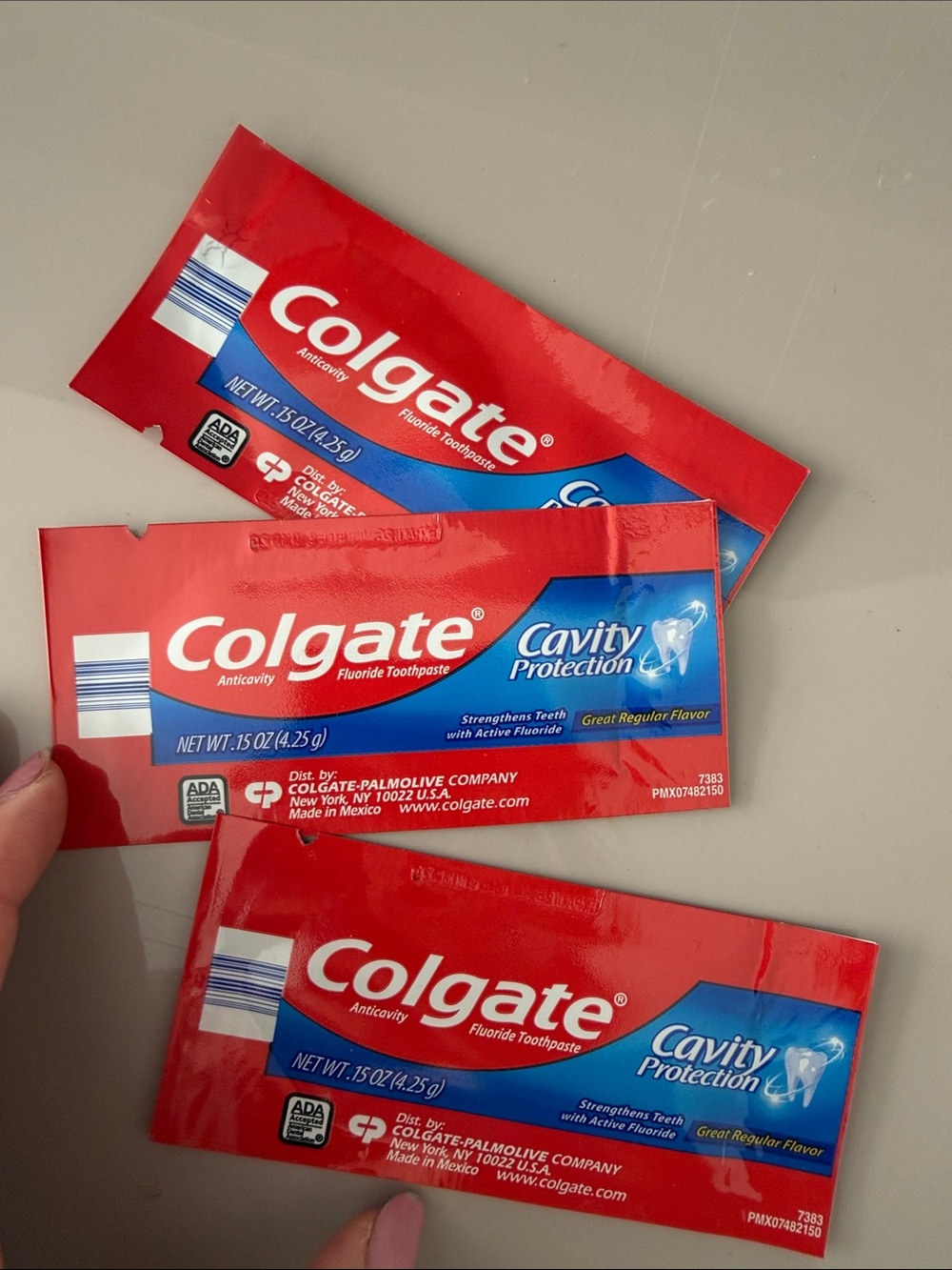 Anticavity Cavity Protection Toothpaste - Red